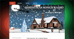 Desktop Screenshot of christmassongsradio.com