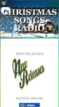 Mobile Screenshot of christmassongsradio.com